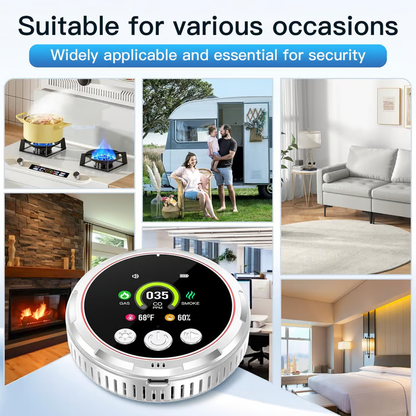 🏠 5-in-1 Smart Air Safety Monitor