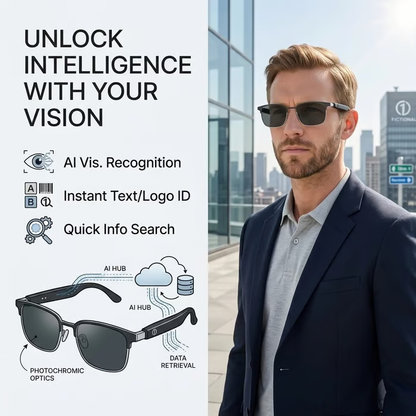 Real-time AI translation, 4K recording, and full-scene voice control — your portable cinema and personal assistant in one.