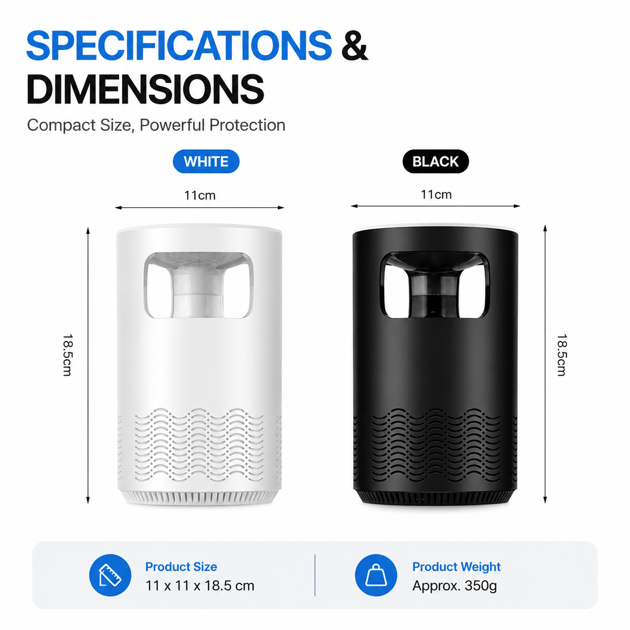 🦟360° UV Mosquito Killer Lamp – No More Bites, No More Smelly Sprays