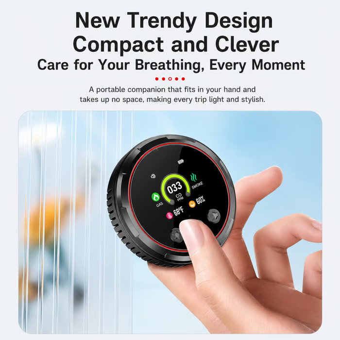 🏠 5-in-1 Smart Air Safety Monitor