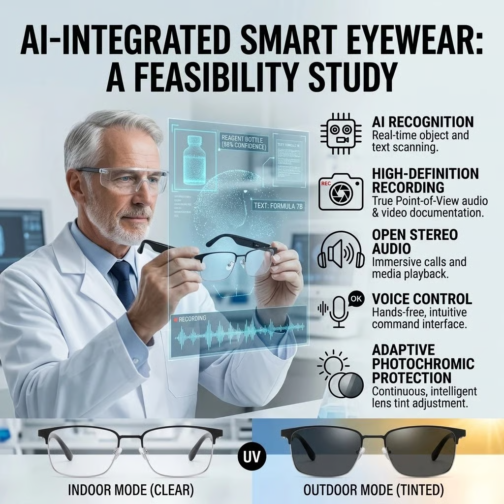 Real-time AI translation, 4K recording, and full-scene voice control — your portable cinema and personal assistant in one.