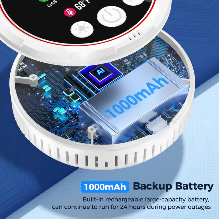 🏠 5-in-1 Smart Air Safety Monitor