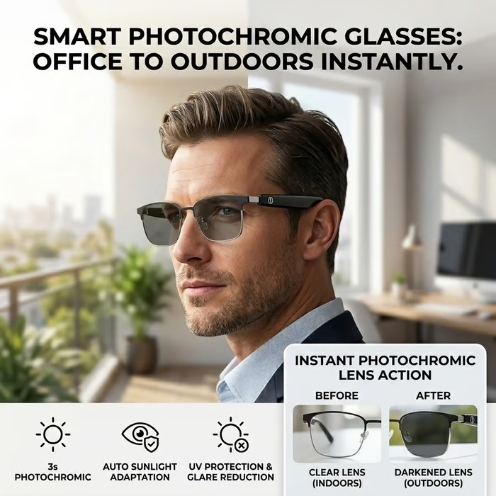 Real-time AI translation, 4K recording, and full-scene voice control — your portable cinema and personal assistant in one.