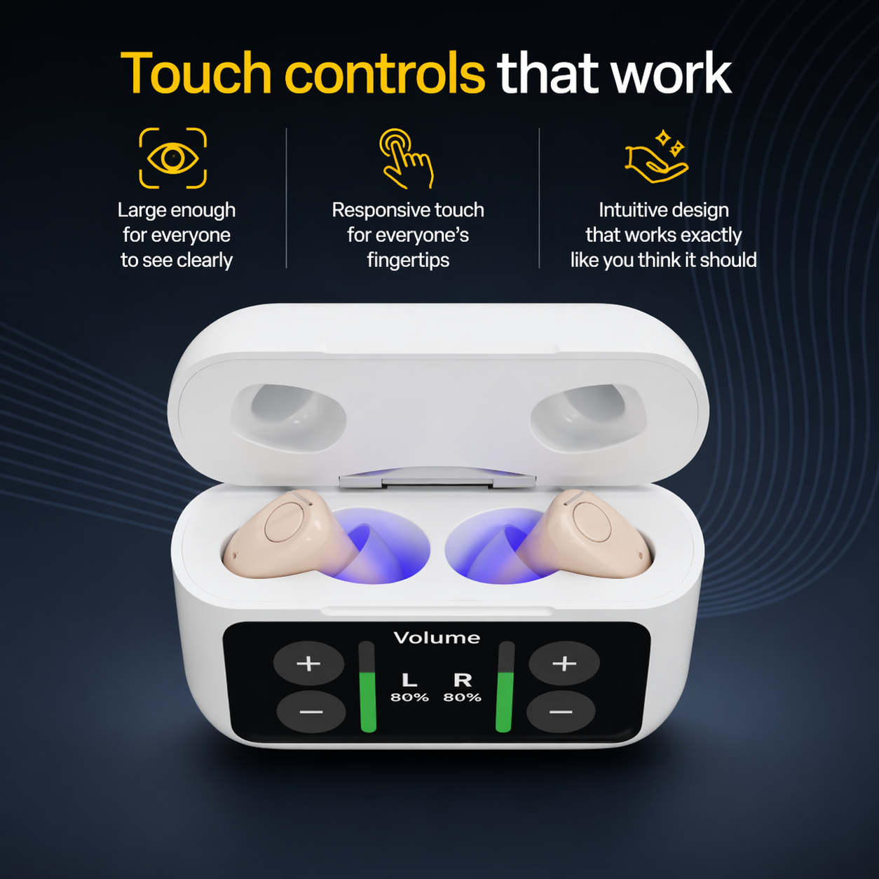 🔥Pryxo™ Atom X Smart Hearing Amplifier – Reclaim Crystal-Clear Sound & Confidence