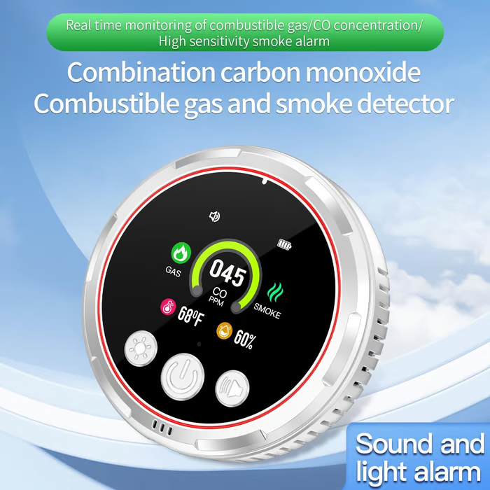 🏠 5-in-1 Smart Air Safety Monitor