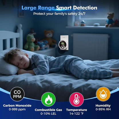 🏠 5-in-1 Smart Air Safety Monitor