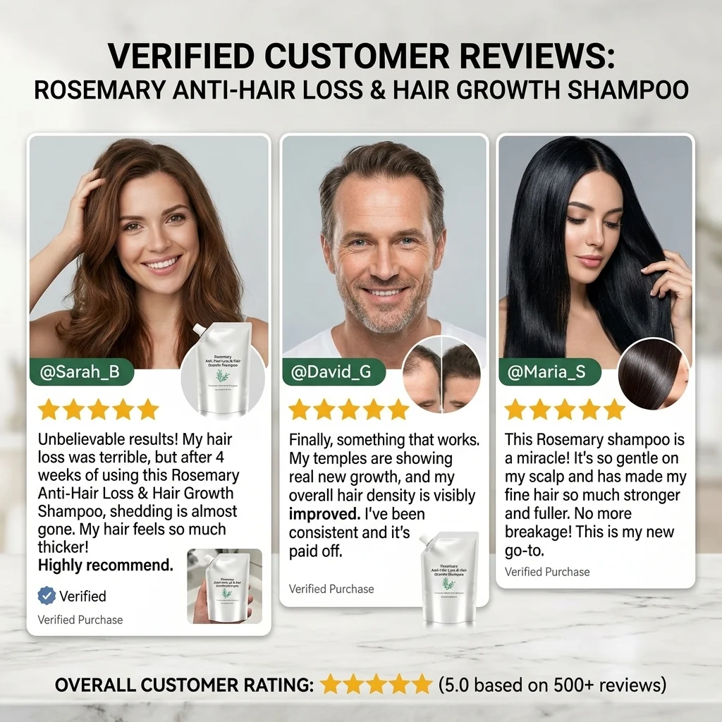 ⚡ Visible Results in 7 Days | The Thinner Your Hair, the Better It Works